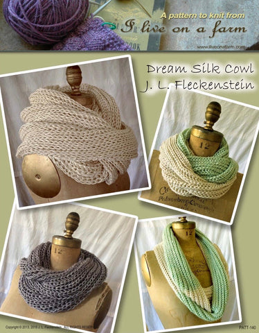 Knitting Pattern Dream Cowl DIGITAL DOWNLOAD