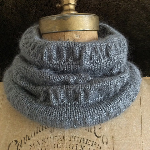 Knitting Pattern Cozy Cowl DIGITAL DOWNLOAD Gift Idea