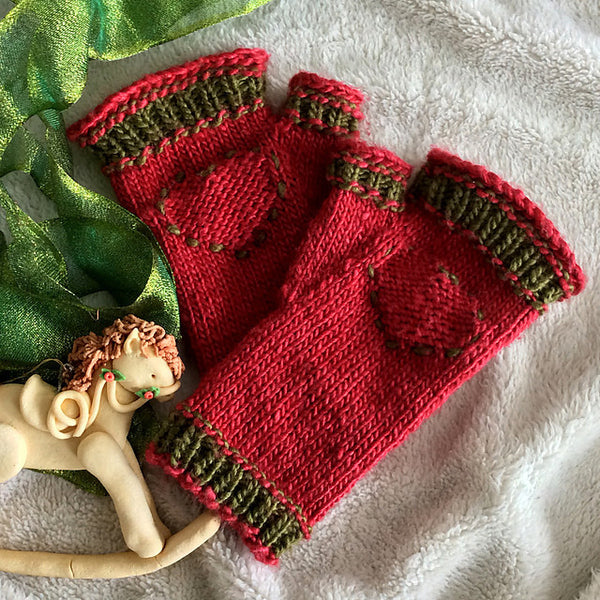 Fingerless Gloves Knitting Pattern : Wholehearted